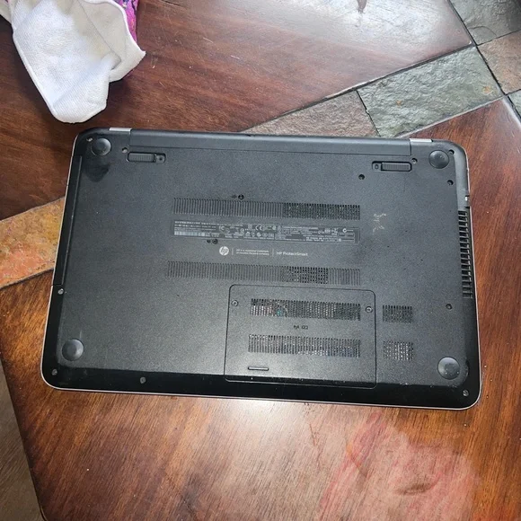 HP Pavilion Silver and Black Laptop